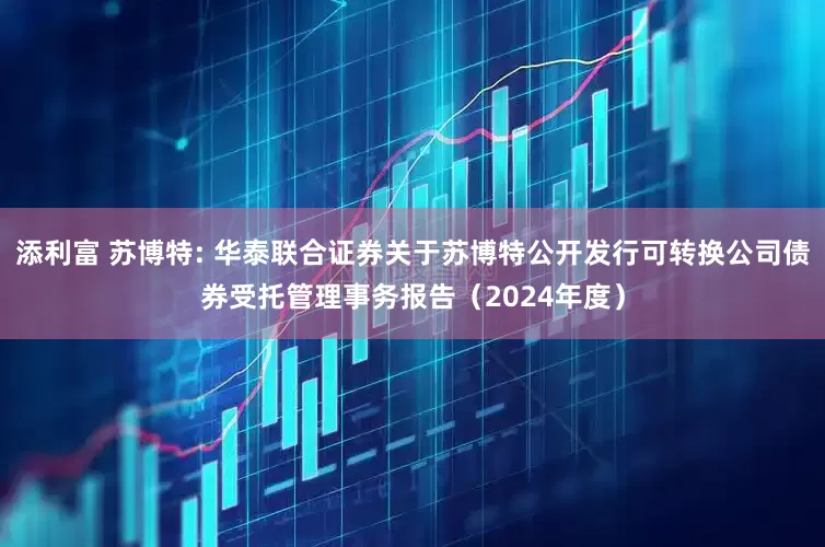 添利富 苏博特: 华泰联合证券关于苏博特公开发行可转换公司债券受托管理事务报告（2024年度）