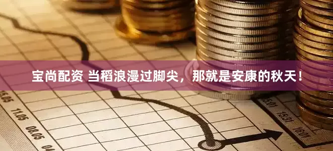 宝尚配资 当稻浪漫过脚尖，那就是安康的秋天！
